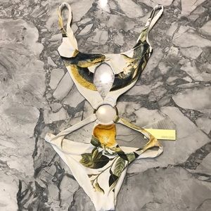 Roberto Cavalli Mohito Monokini Small 🍋🐍